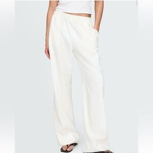 GAP Women's Cream Wide Leg Pants